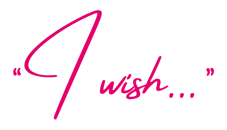 I wish...